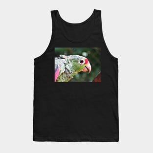 Green Parrot Photography Tank Top